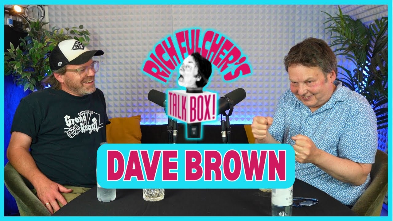 Dave Brown on Boosh Beginnings, Uni Days with Noel, & Behind The Scenes Photos | Talk Box Ep. 9