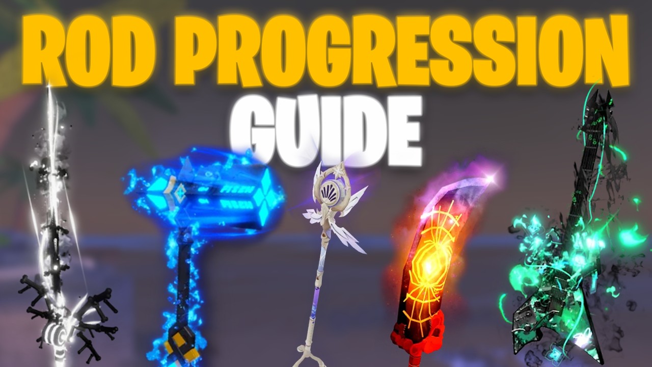 The BEST ROD PROGRESSION GUIDE In Roblox Fisch