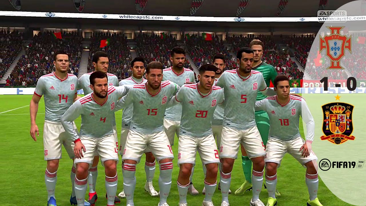 INTERNATIONAL FRIENDLY - Portugal VS Spain - FIFA 19