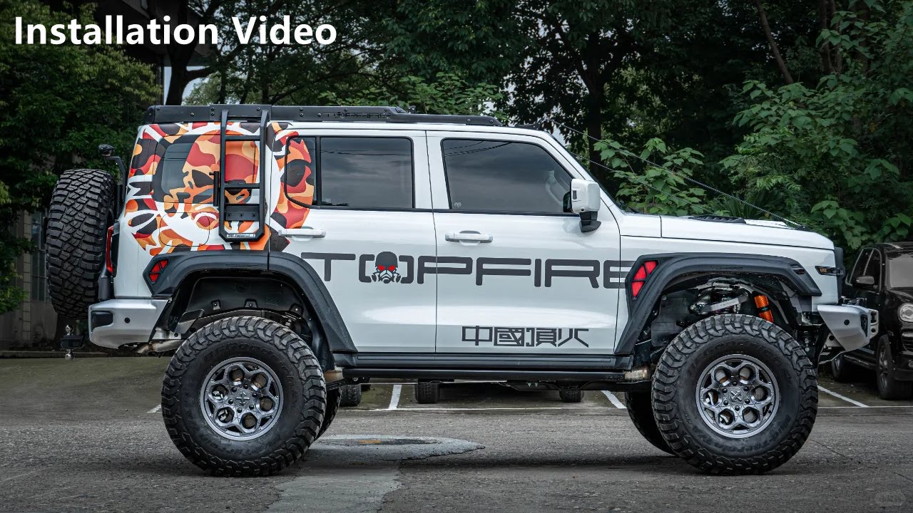 GWM TANK 300 TOPFIRE Roof Rack Installation