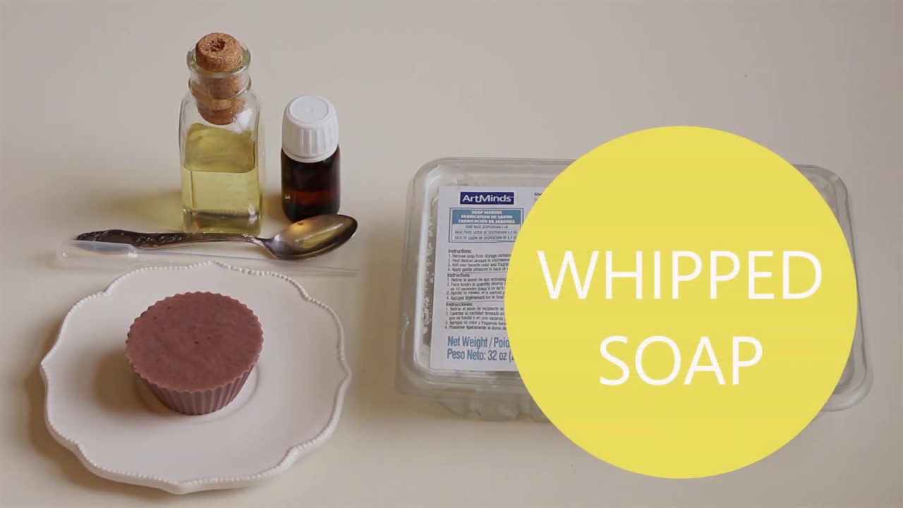 DIY Whipped Soap Frosting