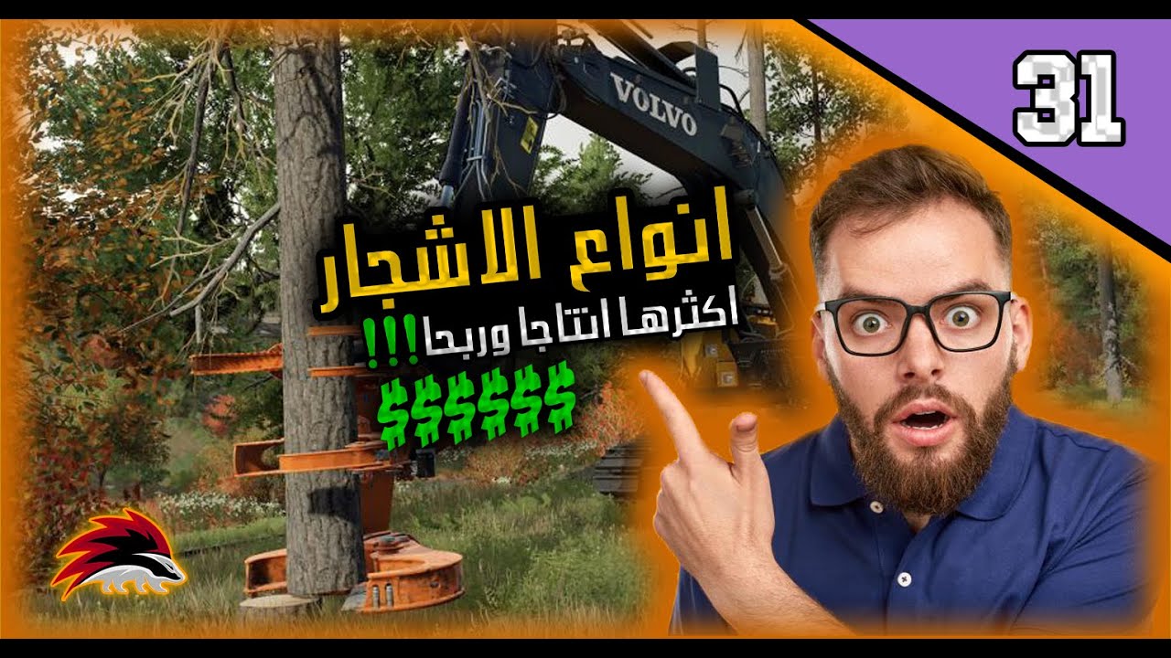 انواع الاشجار !!! اكثرها انتاجا وربحا #farmingsimulator22   ------ سلسة محاكي الزراعة #31