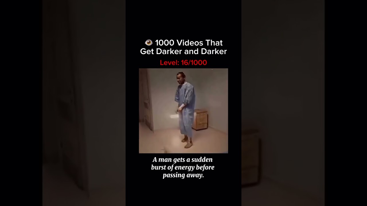 A man gets a sudden burst of energy before passing way.