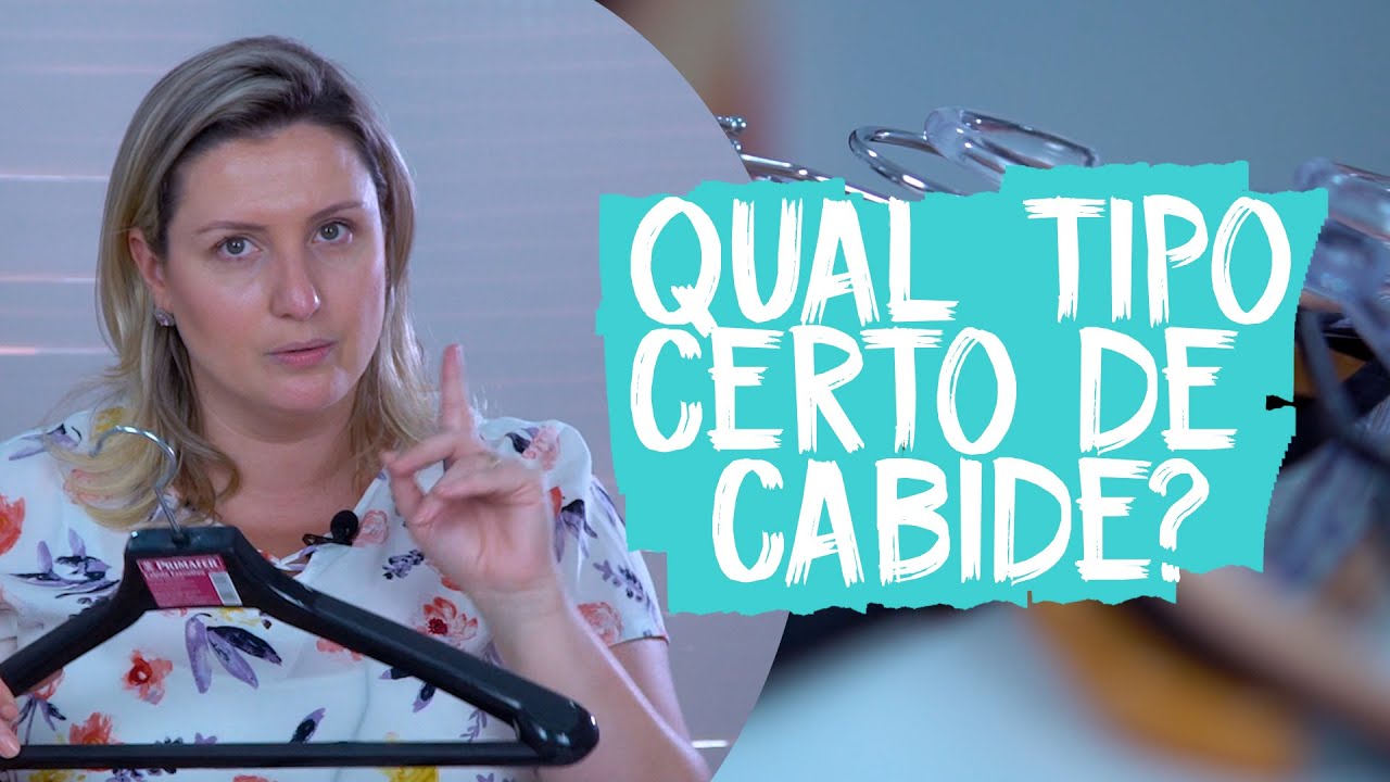 Qual e o cabide ideal!!!