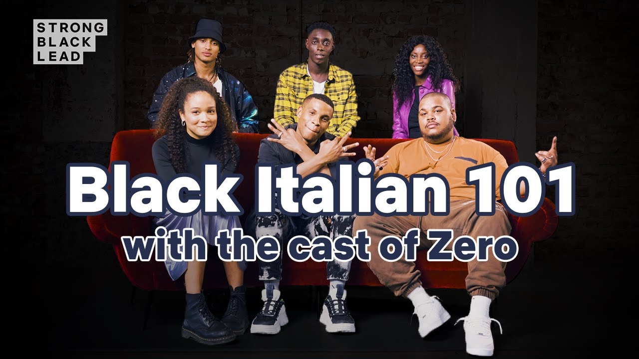 Black [Italian] 101 with the cast of #ZERO 🇮🇹