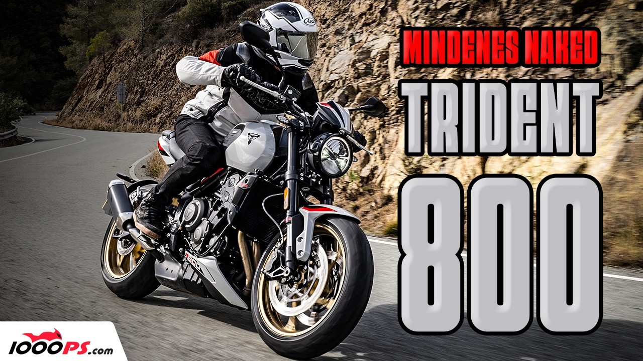 Új Triumph Trident 800 – az arany középút a nakedek között