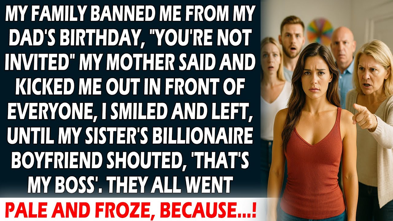 My Family Mocked me at Birthday Party, But When a Billionaire Called Me His Boss, They...