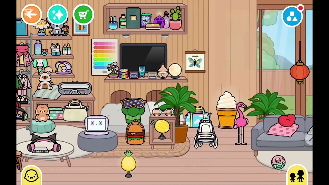 Messy House tutorial# credit toca gohar