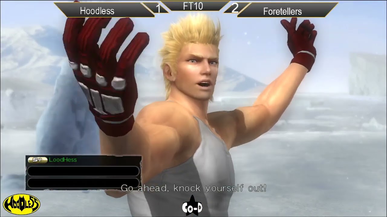 DOA5: Hoodless vs Foretellers