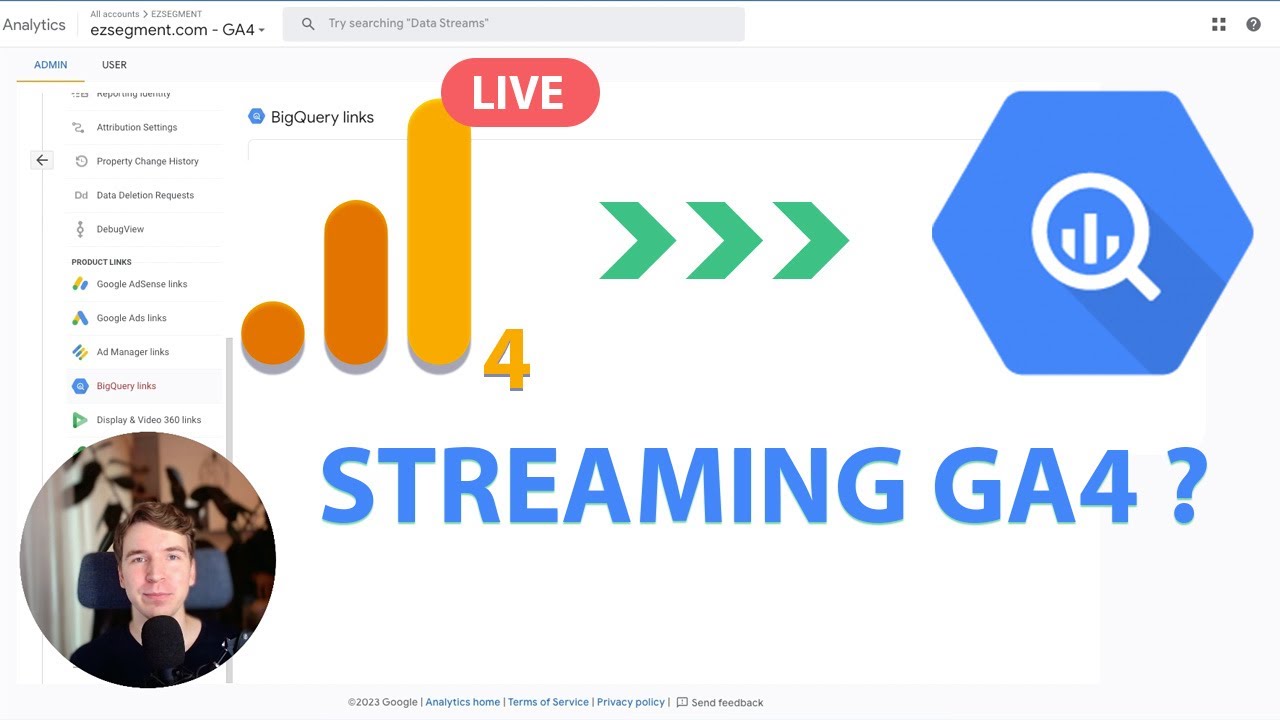 Access Streaming export data from Google Analytics 4 in BigQuery | GA4 BigQuery tutorial