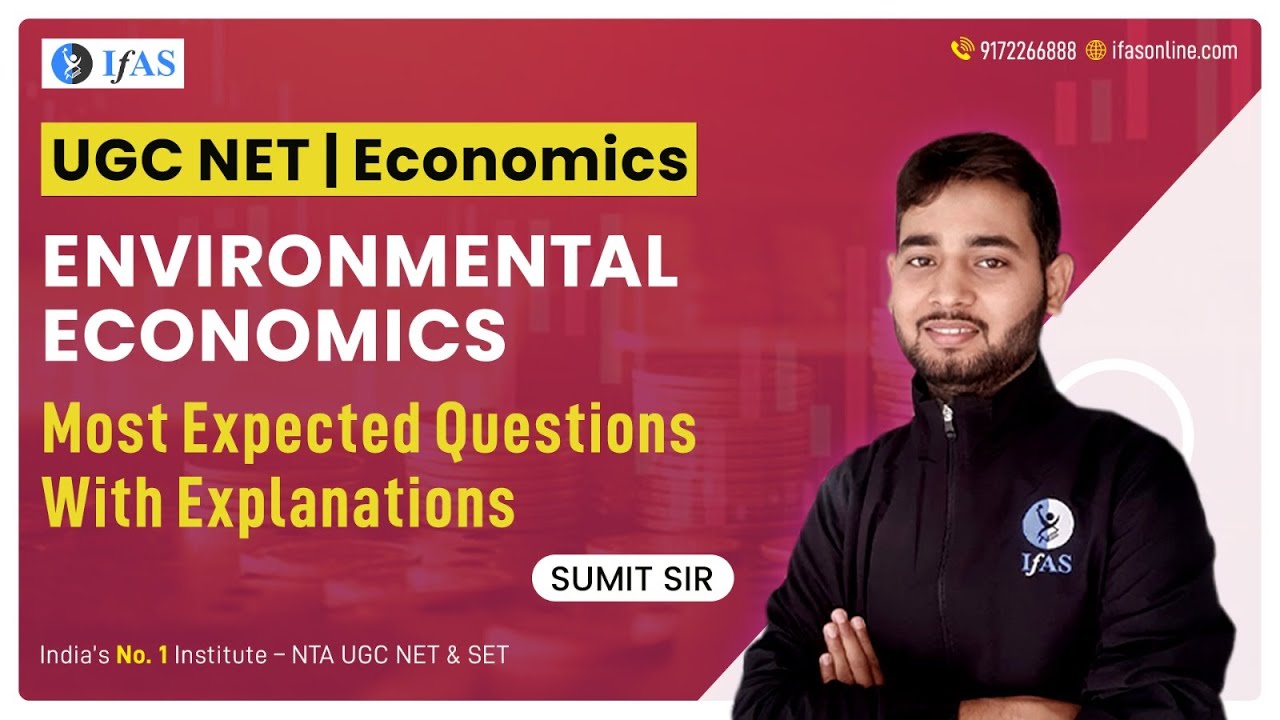 Environmental Economics for UGC NET (Most Expected Questions) - UGC NET Economics