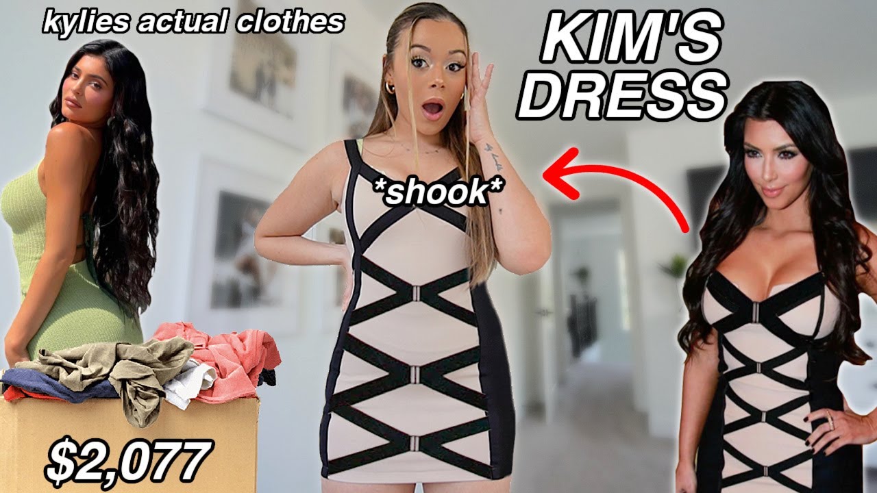 I Bought USED Kardashian Clothes! (Kylie Jenner, Kim Kardashian, etc)
