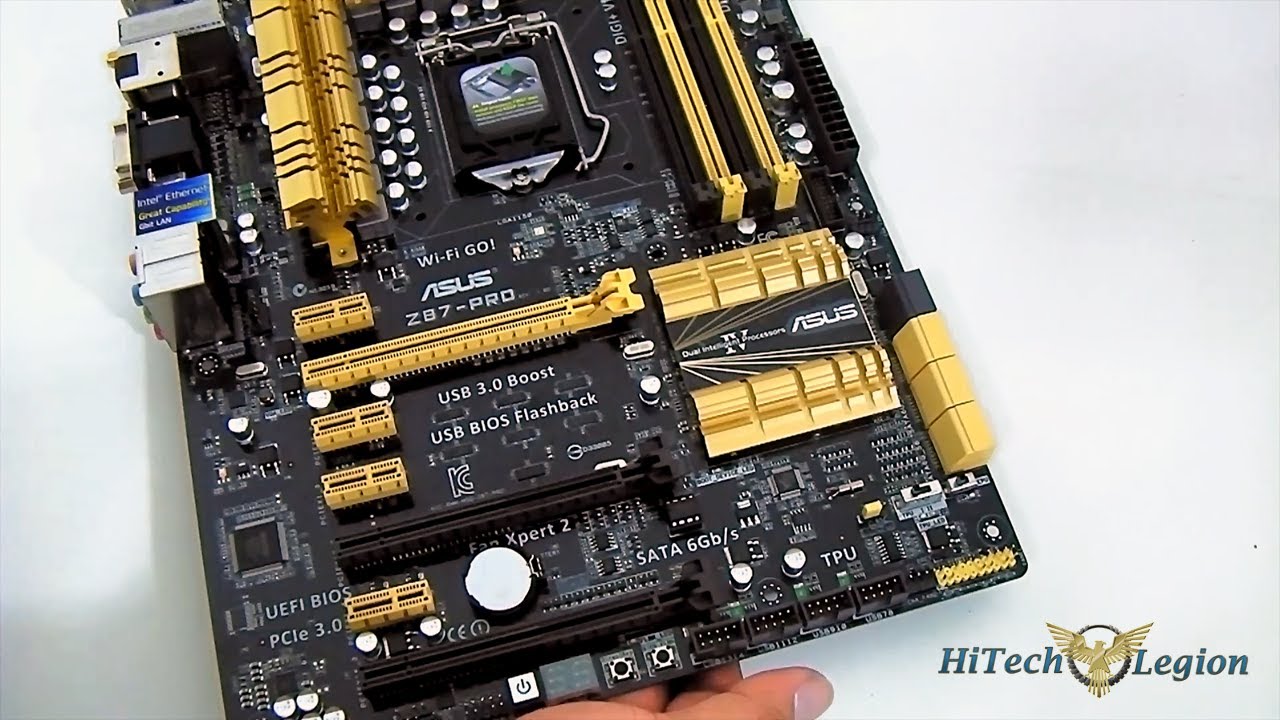 ASUS Z87 PRO Motherboard Unboxing + Overview