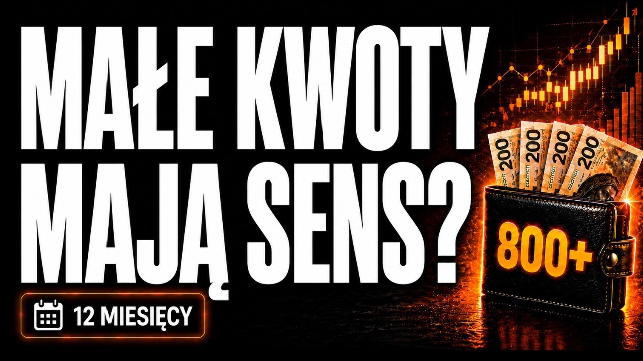 INWESTOWAŁEM 800 zł miesięcznie przez ROK. Czy małe kwoty mają sens? | Portfel 800+ [#5]
