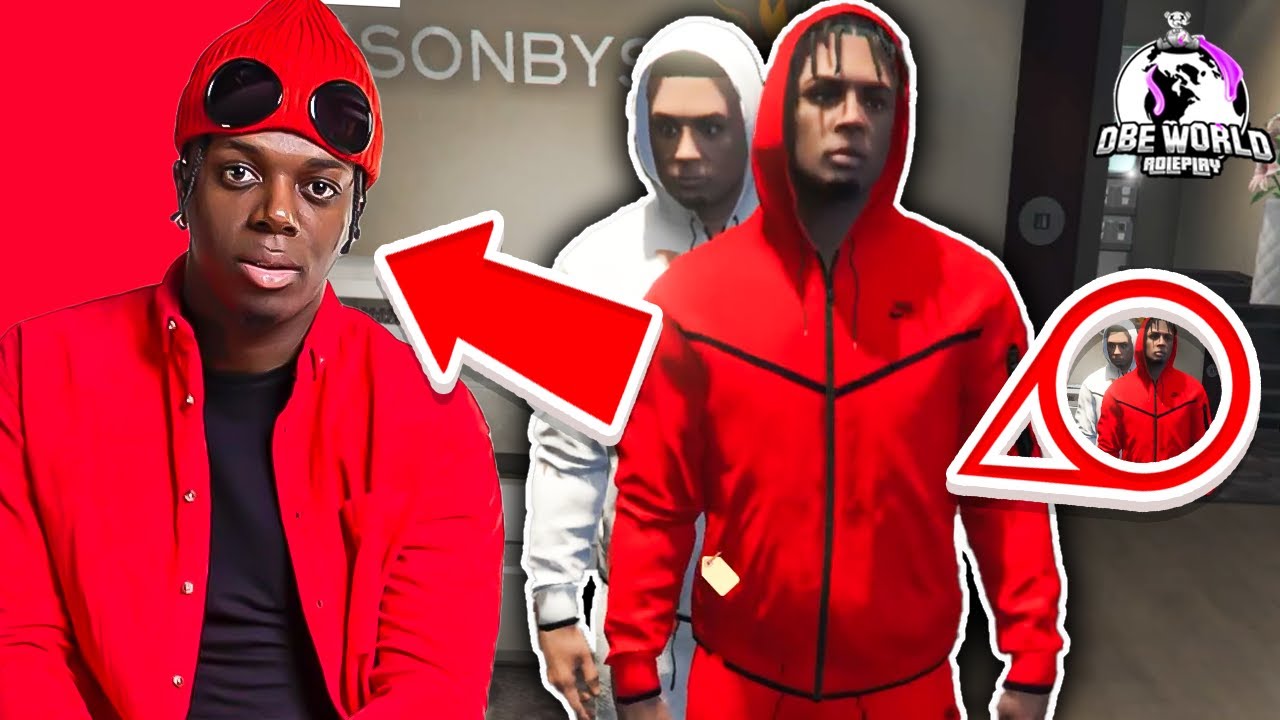 Tyrone's First DAY IN DBE WORLD RP V2🙌