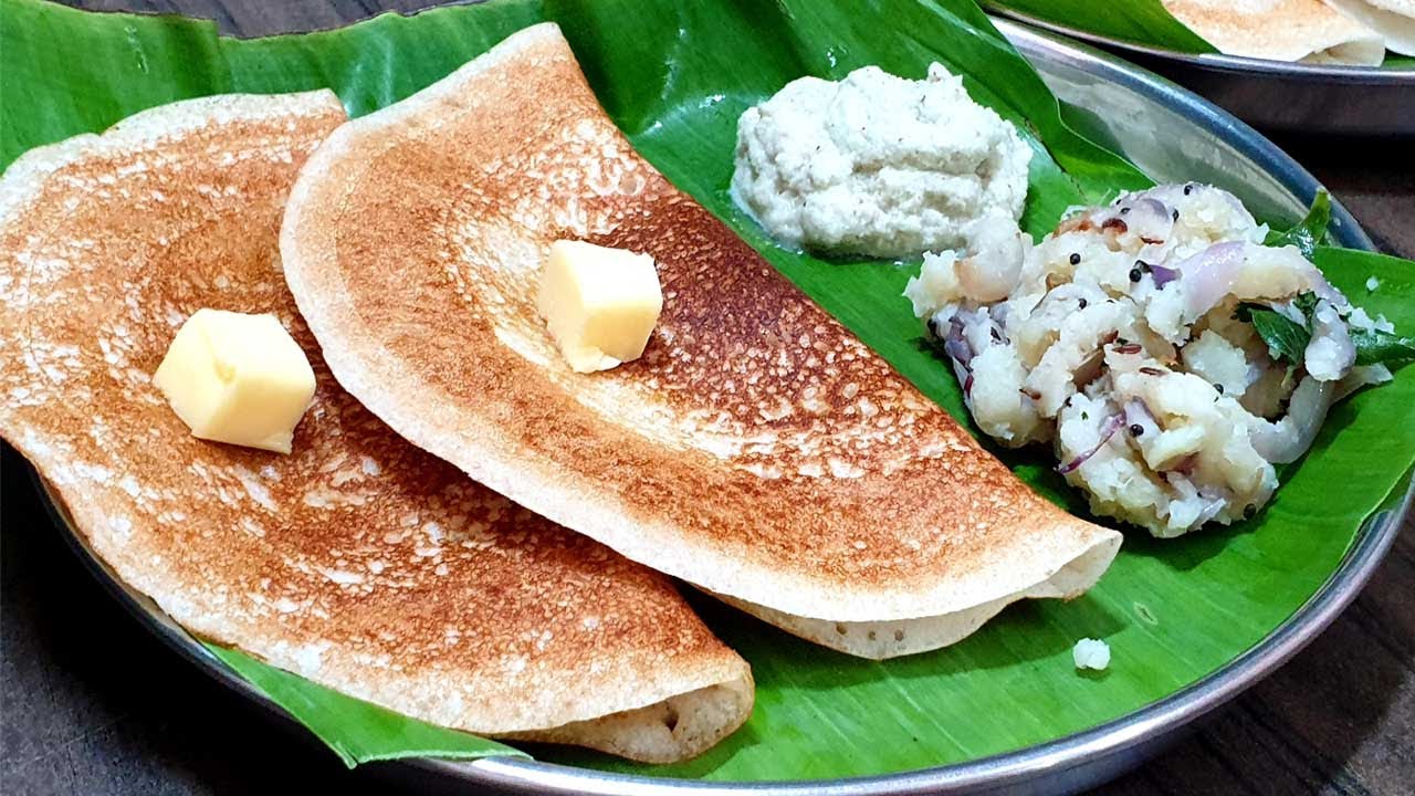 ದಾವಣಗೆರೆ ವಿಶೇಷ ಬೆಣ್ಣಿ ದೋಸೆ, ಚಟ್ನಿ, ಆಲೂಗಡ್ಡೆ ಪಲ್ಯದ ರೆಸಿಪಿ/Full Guidance to Davangere Benne Dose