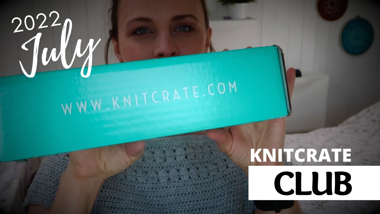 YARN BOX - JULY 2022 // Knitcrate Knit and Crochet Club - fingering weight yarn merino and tencel