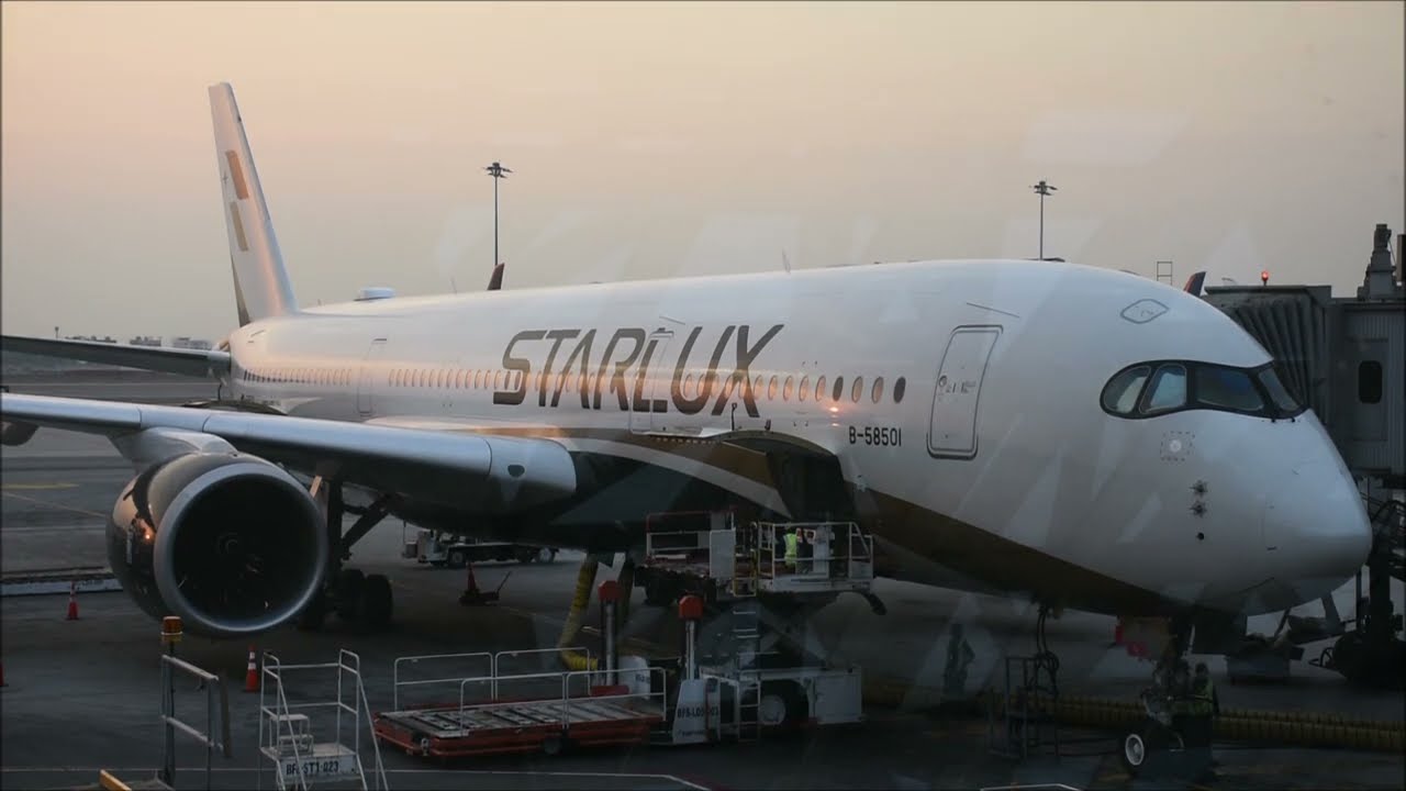 [#星宇航空 #a350 開箱] STARLUX Airlines JX746 Bangkok---Taipei Economy Class Journey 星宇航空 JX746 經濟艙飛行報告