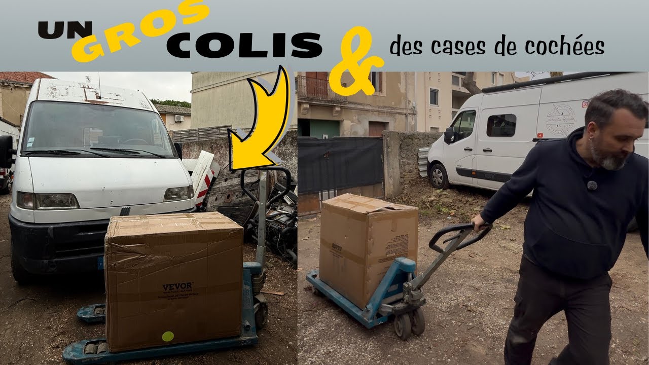 GROS COLIS ET CASES COCHÉES
