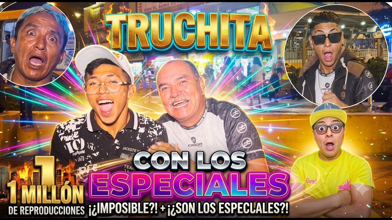 TRUCHITA se une a los especiales del chino risas?🐟|| CÓMICOS AMBULANTES