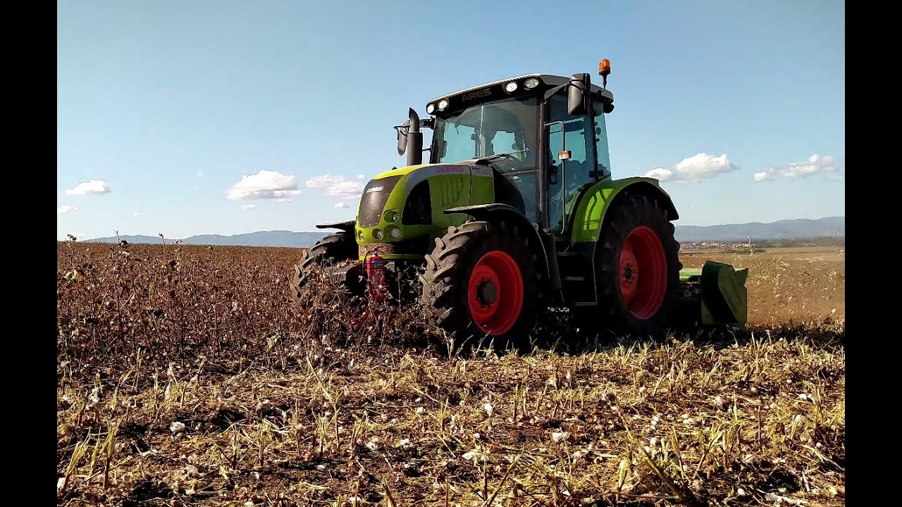CLAAS ARES 557 ATZ - ΚΑΤΑΣΤΡΟΦΗ ΣΤΕΛΕΧΩΝ ΒΑΜΒΑΚΙΟΥ