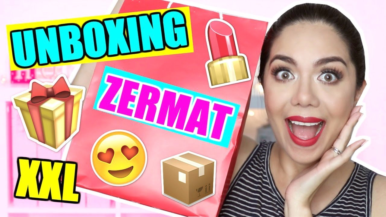 MEGA UNBOXING MAQUILLAJE Y COSMÉTICOS ZERMAT + PRIMERAS IMPRESIONES | MARIEBELLE COSMETICS