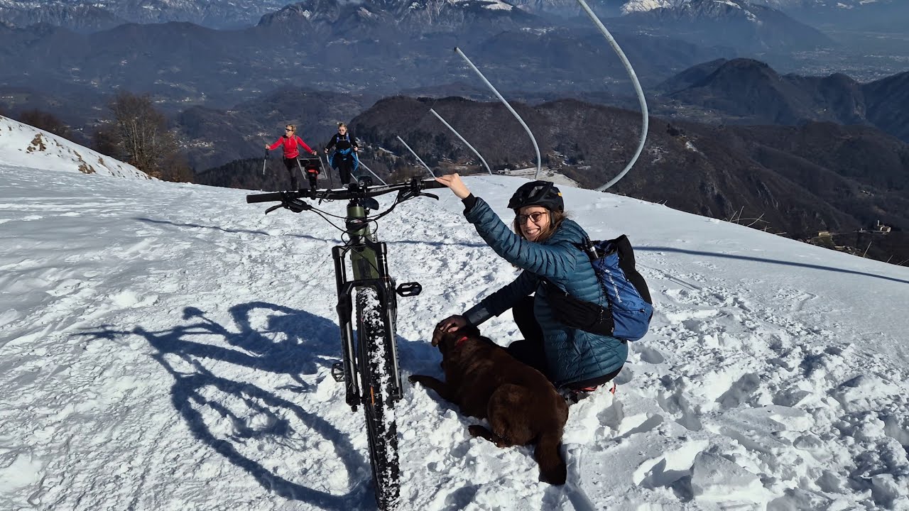 DA RECOARO 1000 AL RIFUGIO GINGERINO DI MONTE FALCONE SNOW E-BIKE