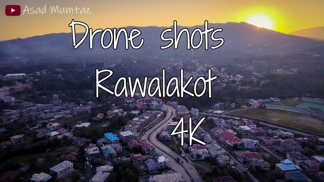 Rawalakot drone shots | Aerial view Rawalakot AJK | Azad kashmir