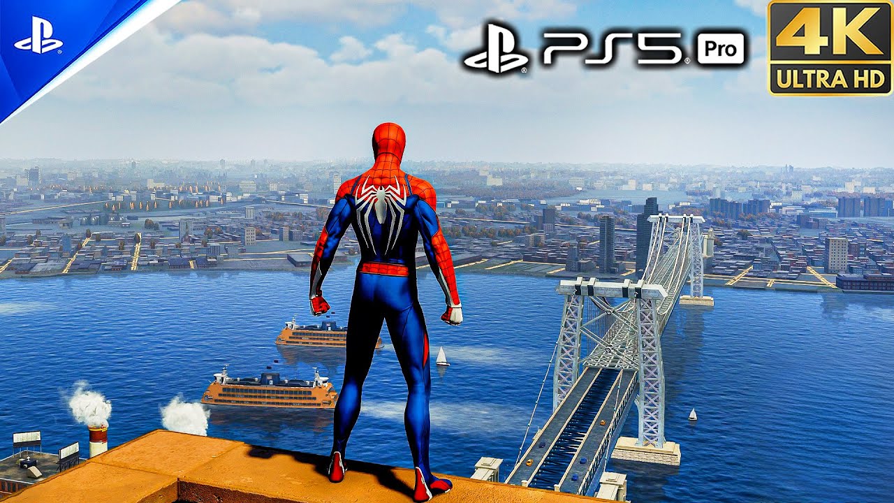 Spider-Man Remastered - PS5 Pro 4K 60FPS Gameplay