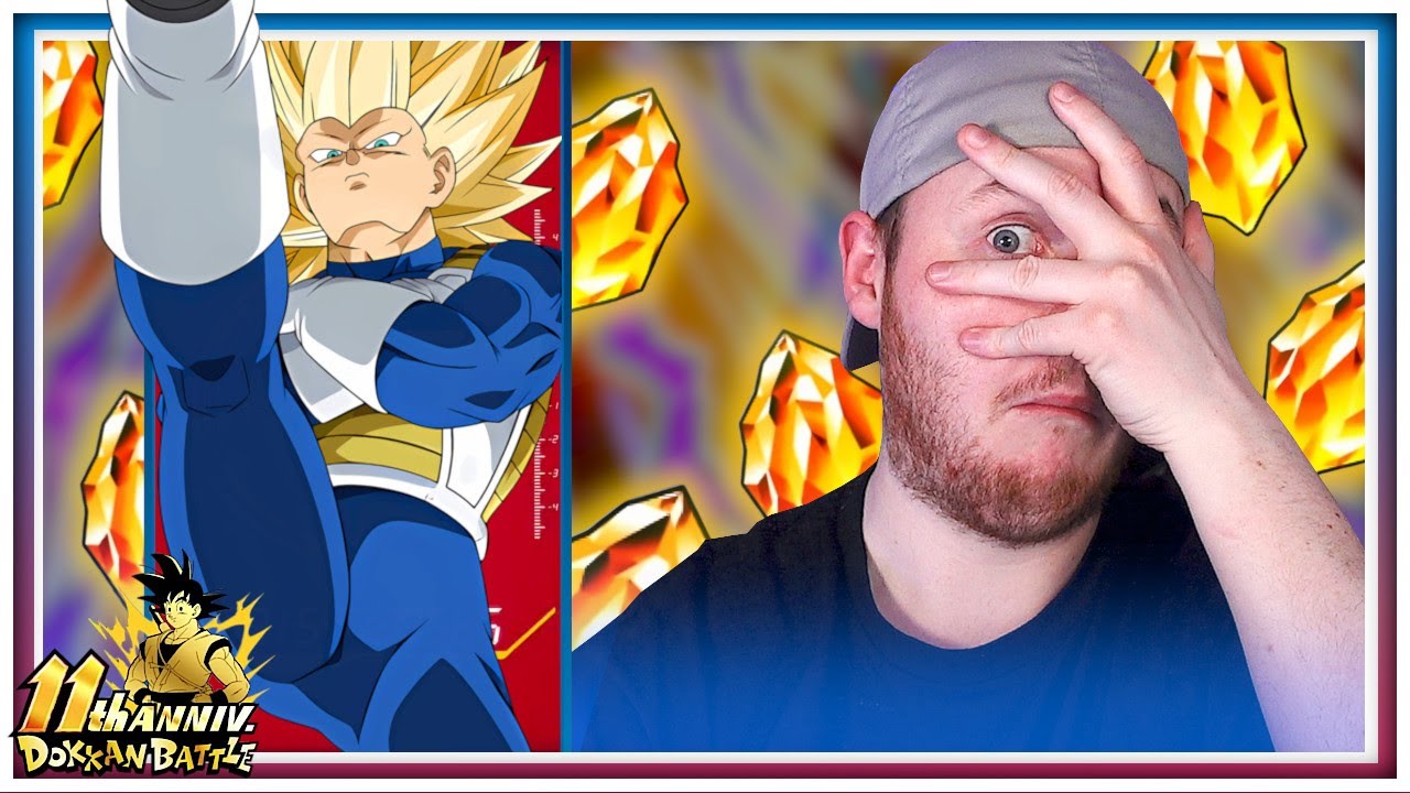 My Stones have no Limit?! LR Daima SSJ3 Vegeta Summons - DBZ Dokkan Battle