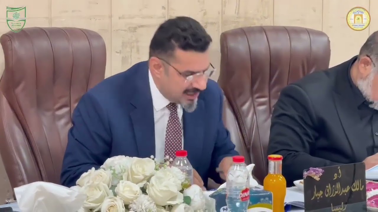 مناقشة رسالة ماجستير (التصميم المثالي وادارة الطاقة لأنظمة القدرة الهجينة رداسة حالة منطقة الطيب)