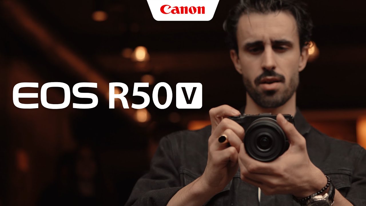 Canon EOS R50V. Creada para creadores, diseñada para destacar.