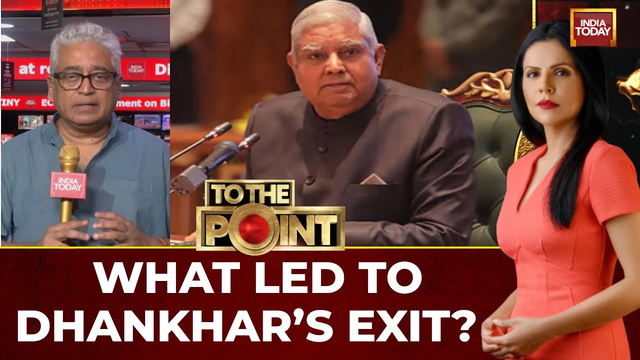 Jagdeep Dhankhar's Resignation: Rajdeep Sardesai Weighs-In On Theories Behind VP's Exit