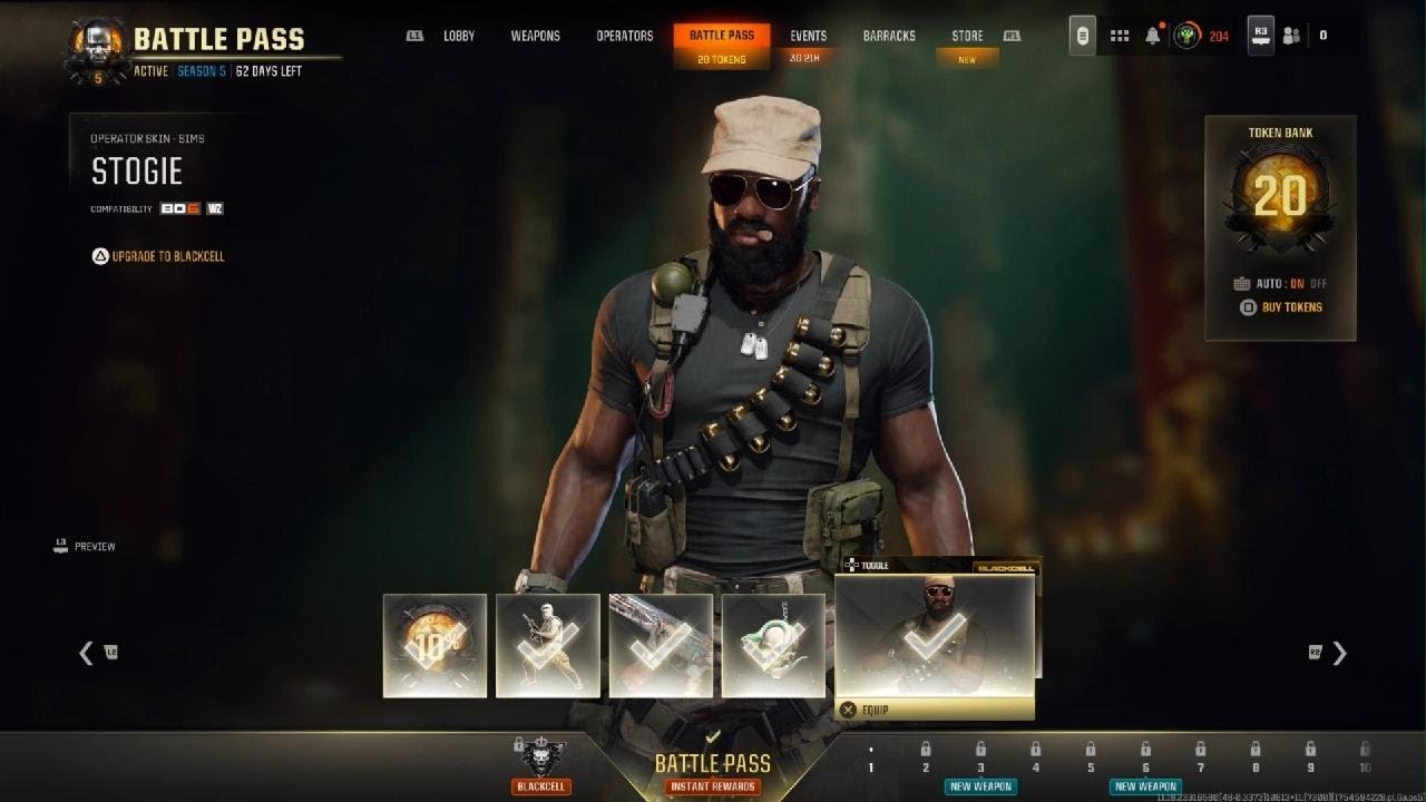 Black Ops 6 Season 5 Battle Pass and S5 Cutscene