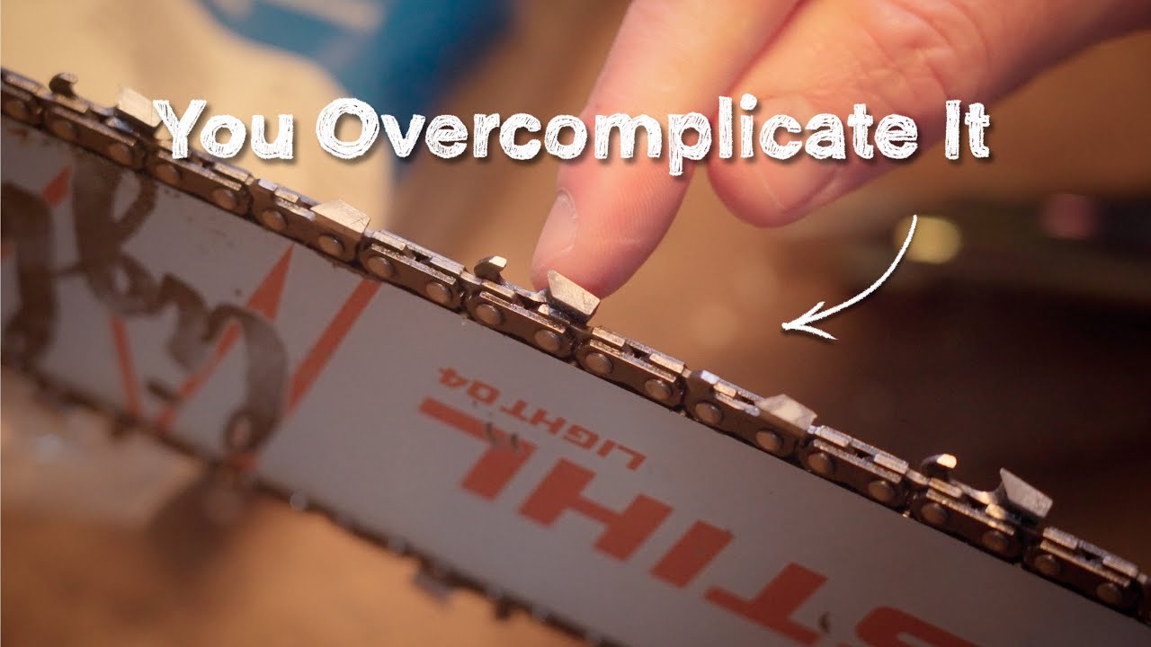 How To Sharpen Your Own Saw - It’s Easier Than You Think Stihl MS261 CM