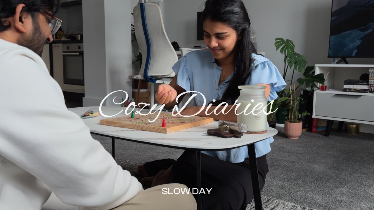A Cozy Summer Day 🌞 | Brunch, Board Games, Swiss Roll & Tea Time | Slow Living 🥪🍓🍵