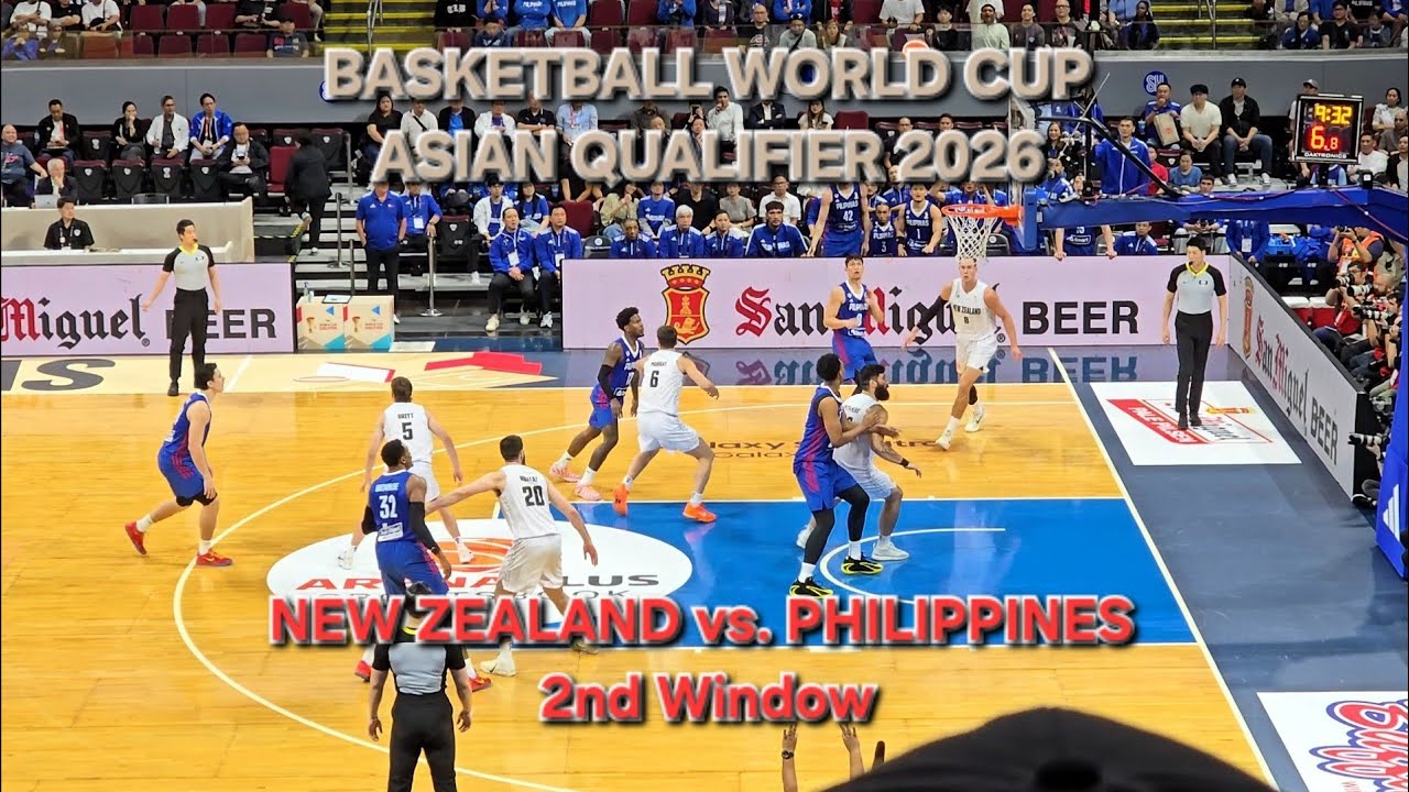 New Zealand vs. Philippines, Asian Qualifier 2026, Basketball World Cup, 2nd Window, Feb. 26, 2026