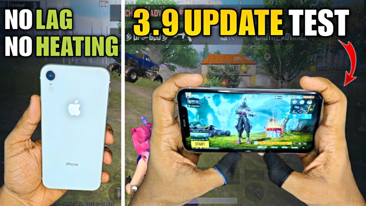 iPhone Xr🔥 Bgmi 3.9 Update Test😍 | iPhone Xr Gaming Review In 2025 | iPhone Xr Pubg Test