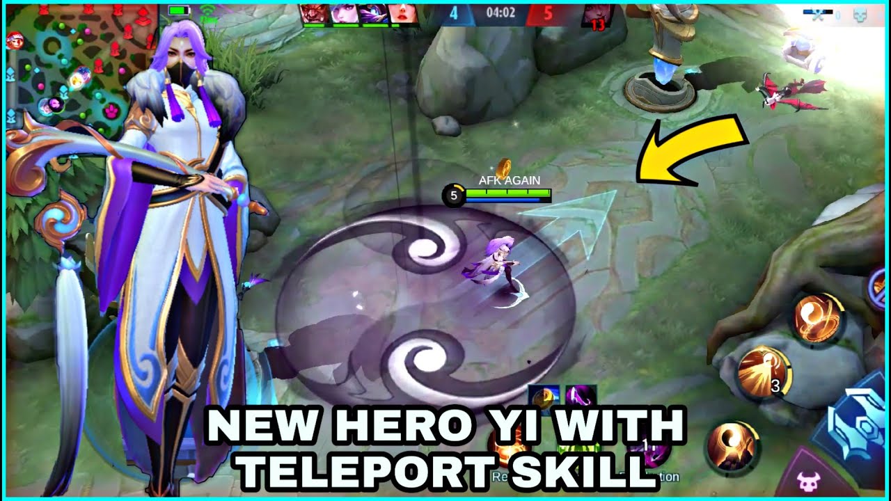 New Hero YI Gameplay - Mobile Legends Bang Bang