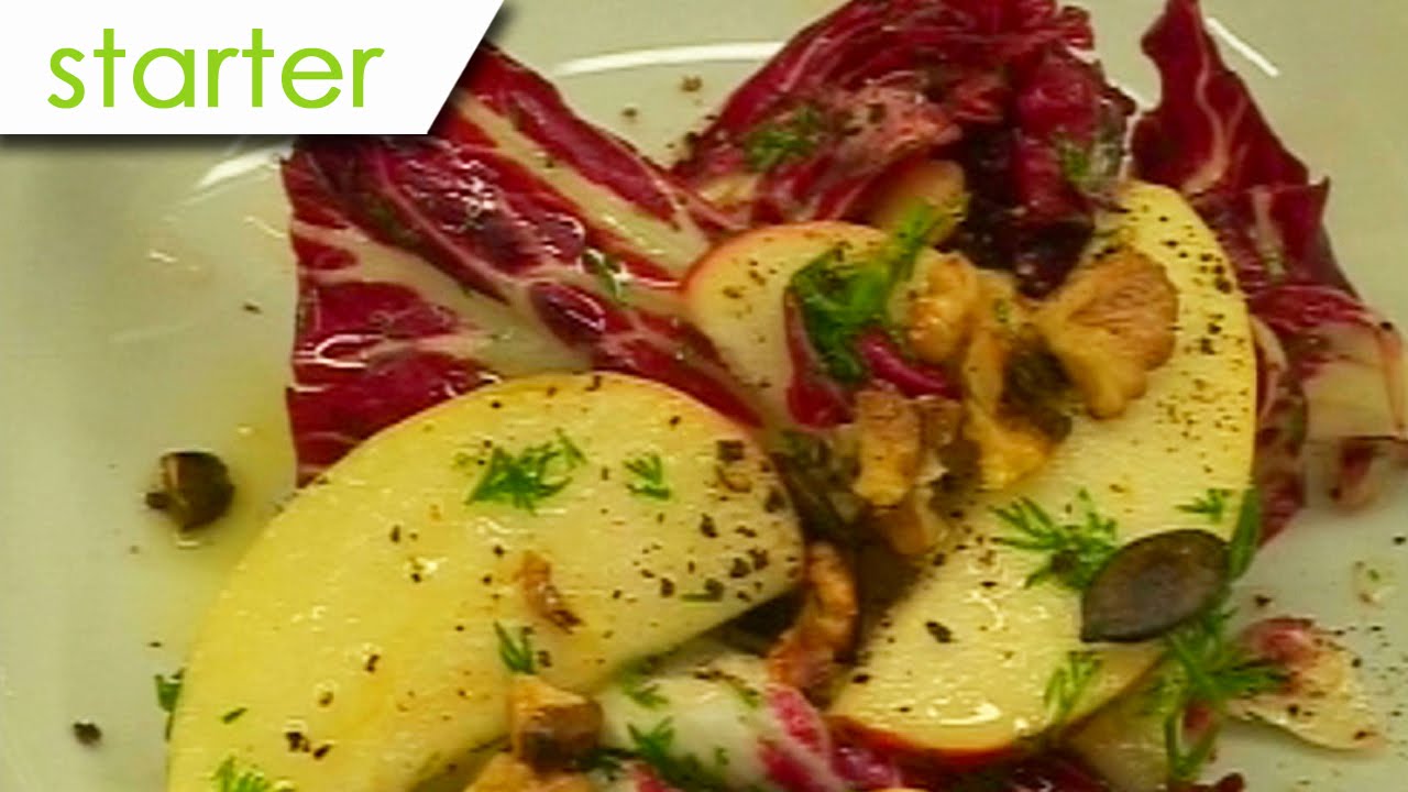 Radicchio-apple salad - Silent Cooking with Patrick Müller (with recipe)