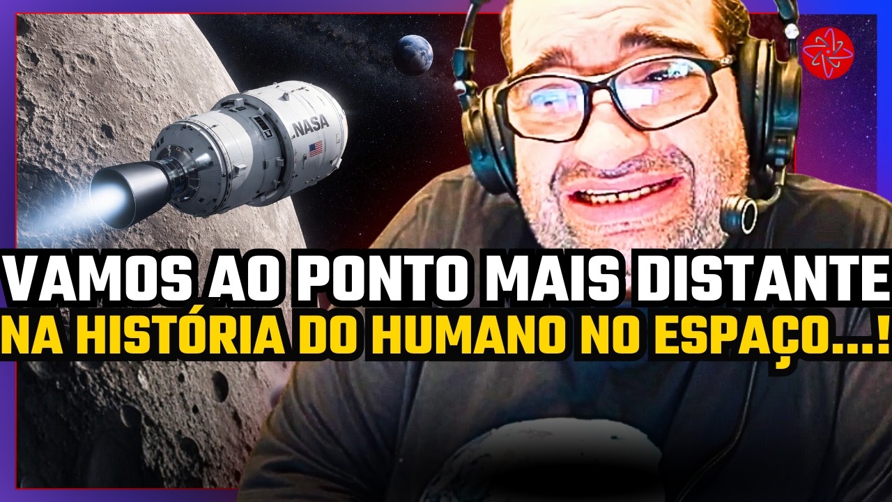 VAMOS DAR VOLTA NA LUA - PONTO MAIS DISTANTE JÁ ALCANÇADO POR HUMANOS