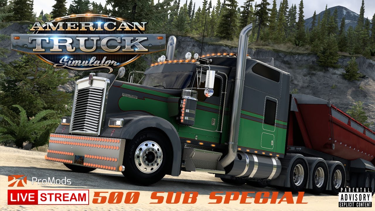 American Truck Sim, 500 SUB SPECIAL! WE DID IT! - #americantrucksim #ats #simpanel