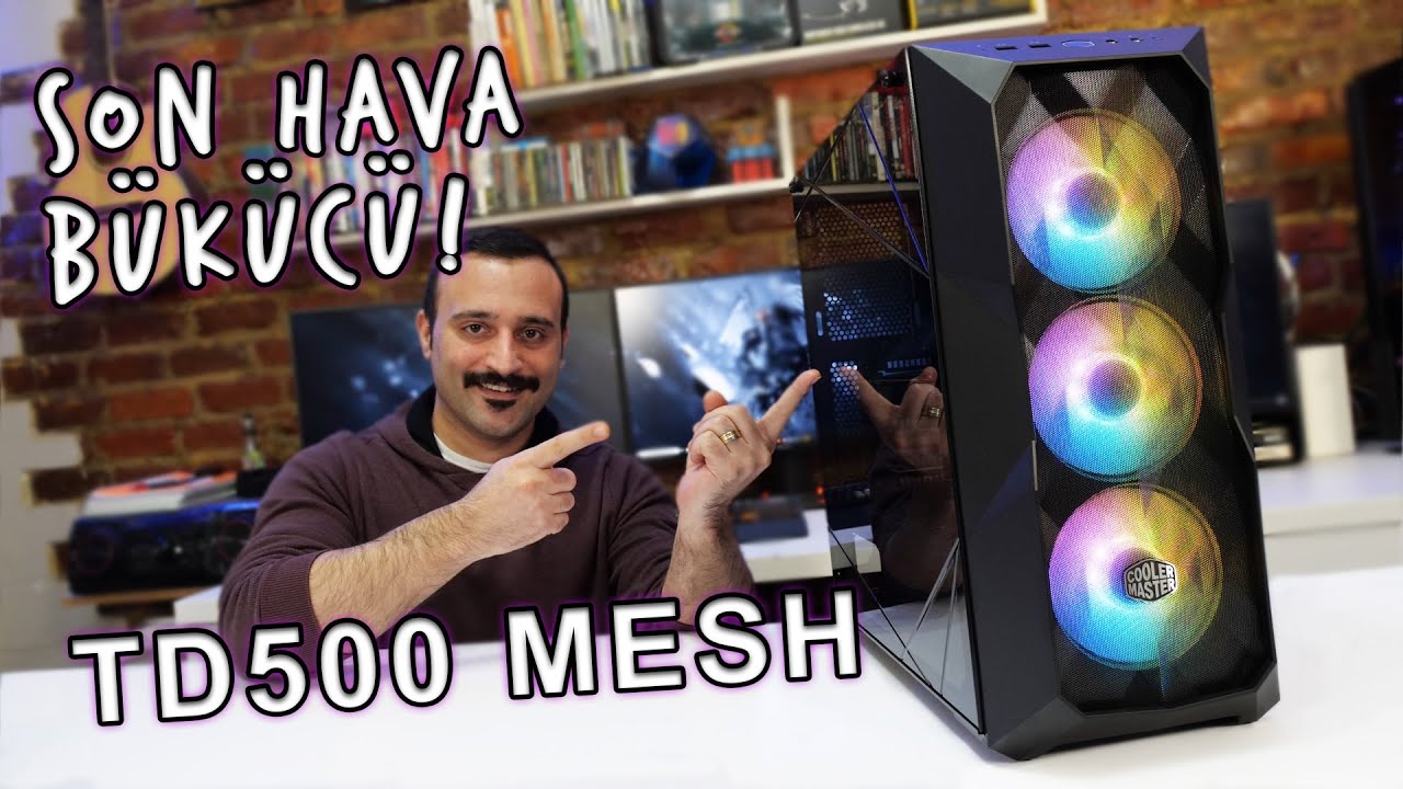 Son Hava Bükücü! Cooler Master TD500 MESH RGB Kasa İncelemesi