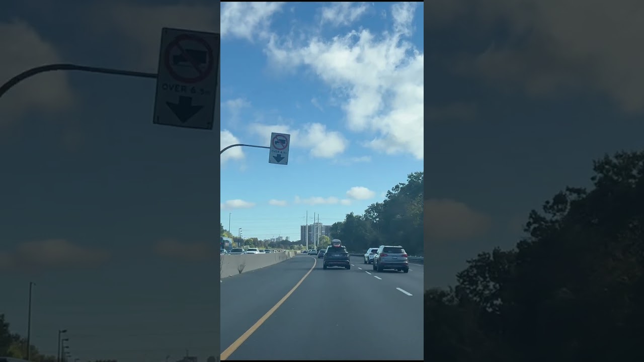 Toronto Sunny Drive 4K POV Shorts | DVP South → Flemingdon Park | Eglinton & Don Mills 