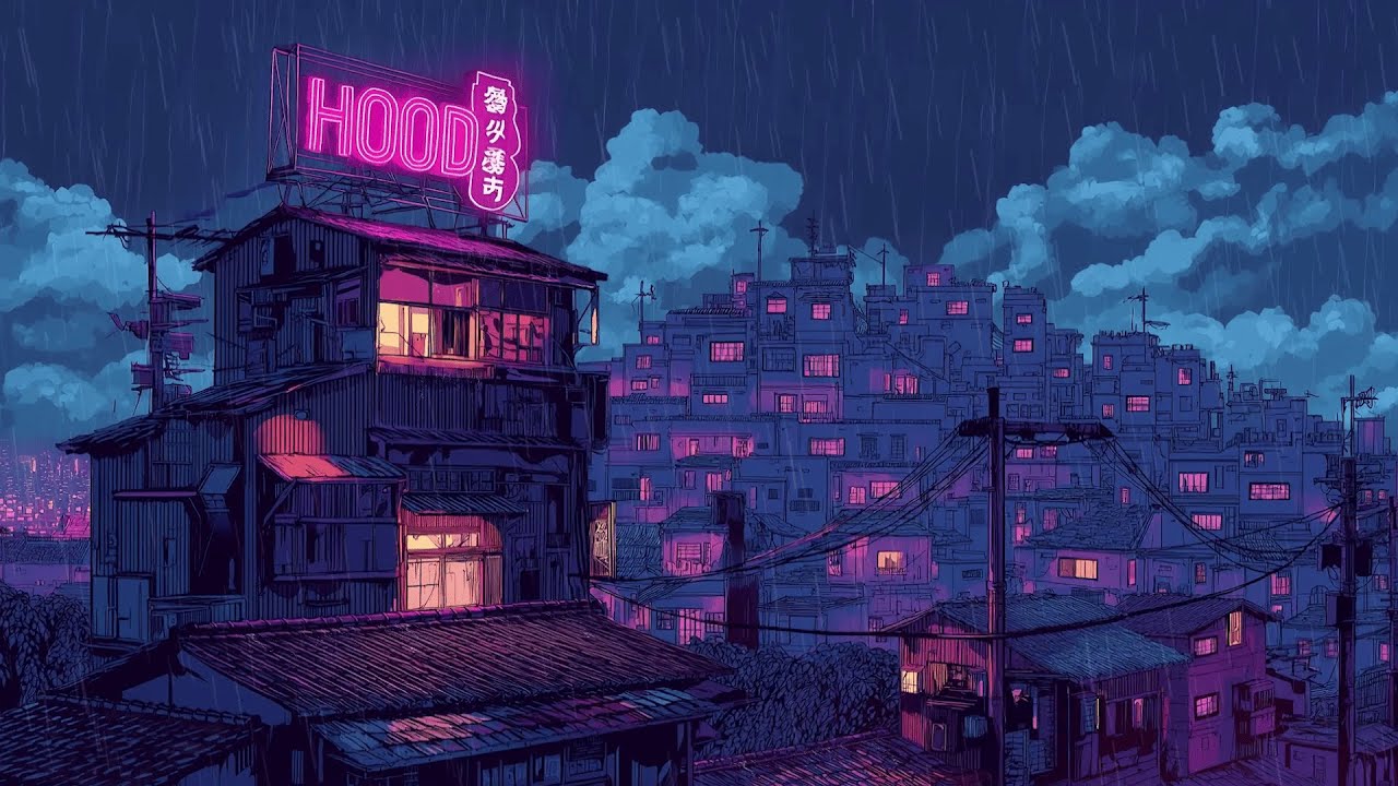 Rainy Tokyo Evenings 🌆 Chill Lofi Hip Hop to Focus & Relax &bull; Live Stream by The Japanese Town