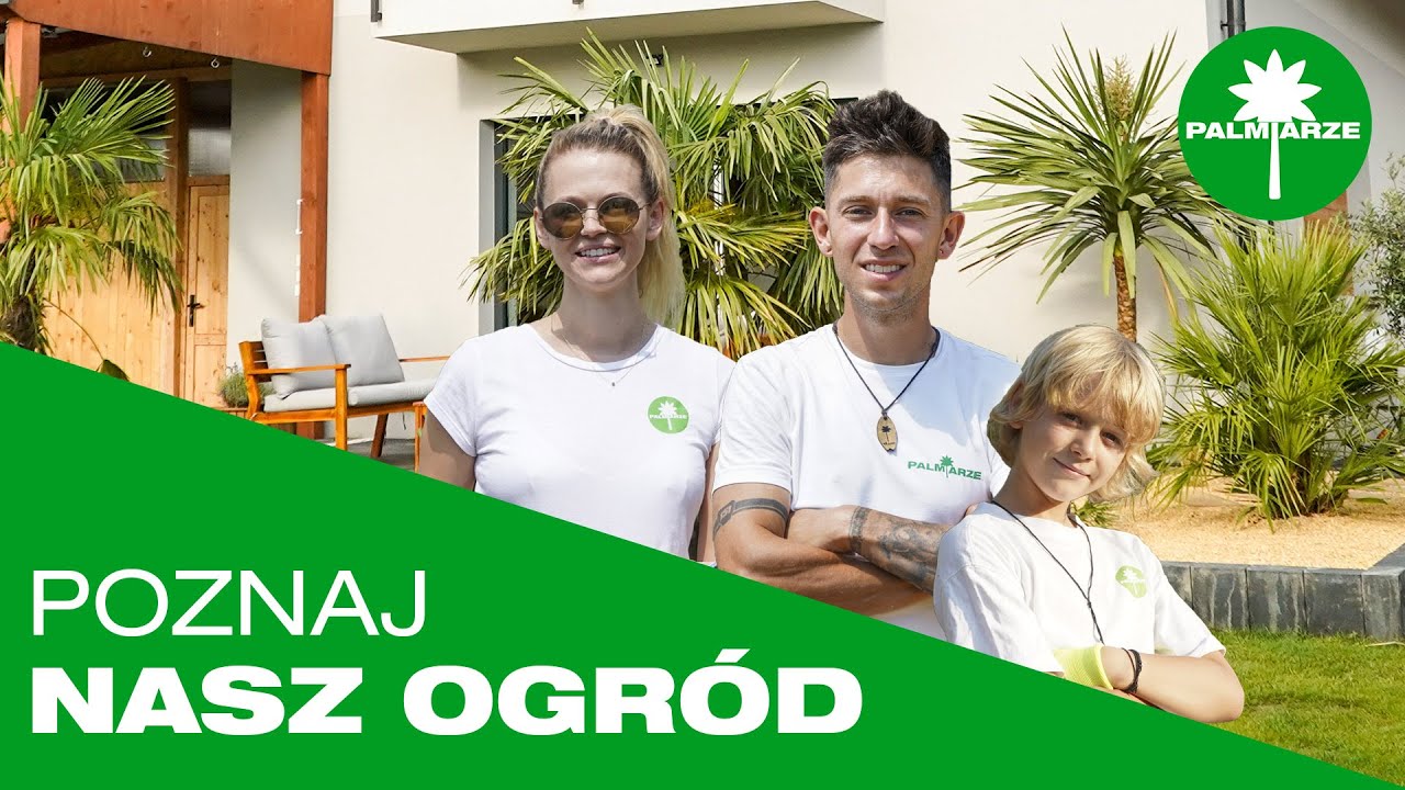 🌴 Ogród z PALMAMI pod Krakowem - przestrzeń stworzona z pasją. Zobacz ogród PALMIARZY 🌴