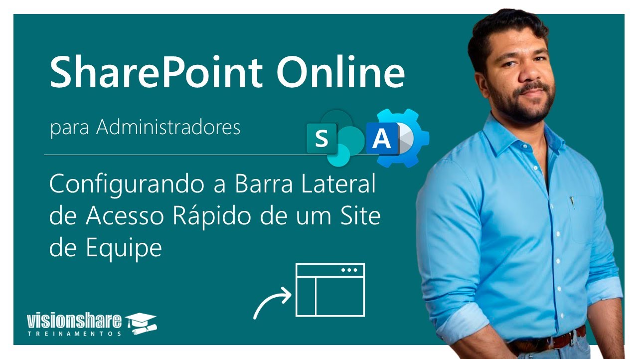 Aula 13 - Configurando a Barra Lateral de Acesso Rápido de um Site de Equipe do SharePoint