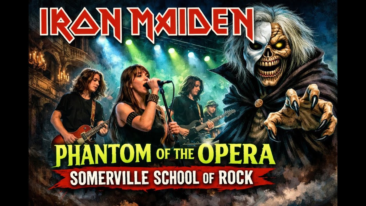 Phantom Of The Opera - Iron Maiden - Performed by Somerville School of Rock