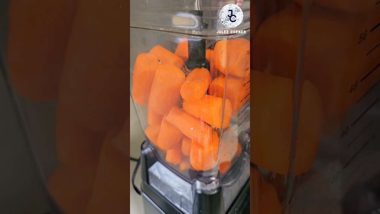 Carrot Juicing with a blender. #carrot #delicious #juicing