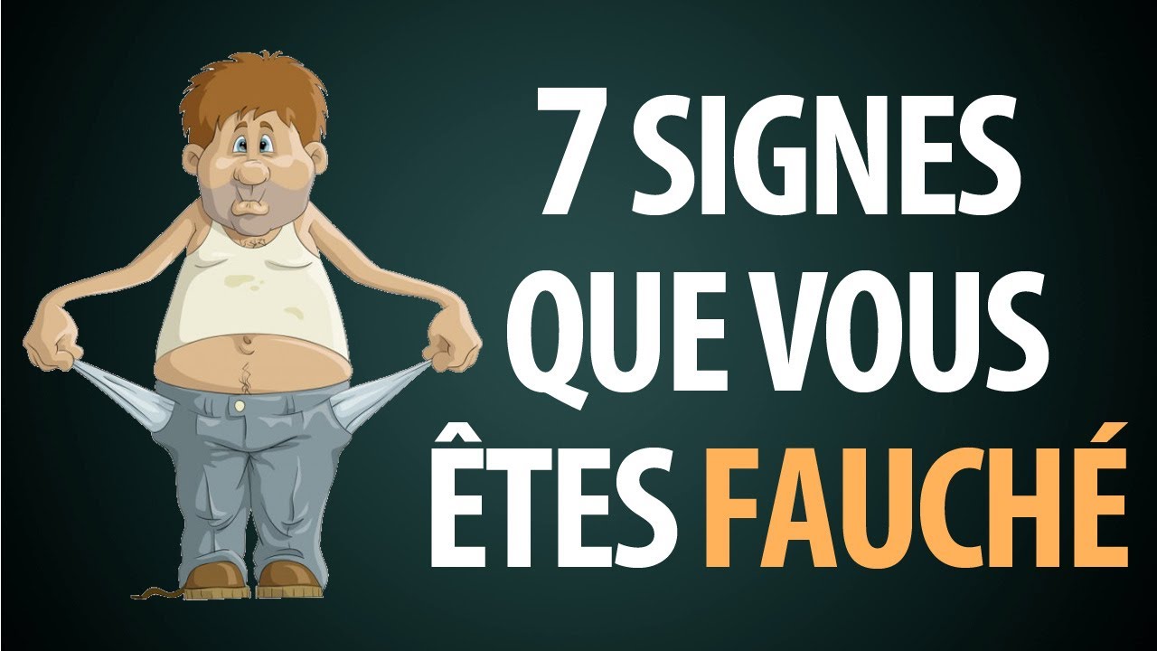 7 Signes que Vous Avez de Grosses Difficult&eacute;s Financi&egrave;res